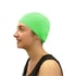 Polyester swimming cap - Color: Green - Reference: 25138.004.2