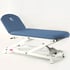 Kinefis Opportunity hydraulic stretcher: two-body structure, adjustable in height and with negative reclining backrest - Dimensions: 62 cm x 190 cm: Standard Upholstery - Simple: DOES NOT INCLUDE - Wheels - Face Plug - Toilet Roll Holder - Reference: CH-MB20A-62