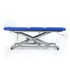 Electric examination stretcher: three bodies with central fold, straight rise without lateral movement, with roll holder and facial cap (two models available) - Measures - Without Wheels Escamotables: 70cm x 189cm - Reference: CE-0137-PC.70-C70