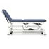 Electric stretcher for osteopathy: three bodies, with negative reclining backrest, toilet roll holder, face cap and retractable wheels - Stretcher measures: 62x190 - Reference: CE-2130-AR.62