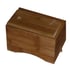 Moxa applicator in a wooden box (2 sizes available) - Measures: Large - 16 x 9.5 x 9.5 cms - Reference: MXA1610