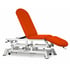 Hydraulic stretcher for osteopathy: three bodies, with negative reclining backrest, facial cap and retractable wheels (two models available) - Without Trendelenburg position: 62m x 190cm - Premium Upholstered - Reference: CH-2130-AR.62-PVC62 Hydraulic stretcher for osteopathy: three bodies, with negative reclining backrest, facial cap and retractable wheels (two models available) - Without Trendelenburg position: 62m x 190cm - Premium Upholstered - Reference: CH-2130-AR.62-PVC62
