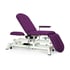 Electric stretcher: three bodies, chair type, with height adjustment, adjustable armrests, independent leg supports, face cap and retractable wheels - Measures Camilla: 184cm x 62cm - Reference: CE-2135-2BPR.62