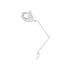 Mega Cold Light LED Magnifying Lamp with five magnifications (clamp fixing base) - Colors: White - Reference: WKL003T