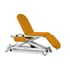 Electric stretcher: three bodies, chair type, with straight rise without lateral displacement and retractable wheels (two models available) - Model with armrest: 62 cm x 190 cm - Premium Upholstered - Reference: CE-0135-BR.62-PVC62