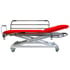 Kinefis Transfer two-body electric stretcher: with welded steel structure, facial hole, handrails and transport wheels - Stretcher measure: 190x62cm - Reference: CasS-E303R-ancho 62-432 Kinefis Transfer two-body electric stretcher: with welded steel structure, facial hole, handrails and transport wheels - Stretcher measure: 190x62cm - Reference: CasS-E303R-ancho 62-432