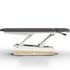 Swop 2 Pro Physio electric physiotherapy table: two bodies, short headboard, fully customizable, seamless upholstery, a model that changes the rules of the game - Stretcher without panels: short headboard - Reference: SWOP2.1.A66.PRO