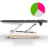 5-section electric physiotherapy table: motorized central elevation and XL heating - Techno panels: Complete collection - 