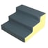 Small ladder figure: ideal for psychomotor exercises (Measures: 60 X 60 X 30cm) - Colors: Yellow gray - Reference: 05086.B46.406