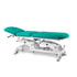 Multifunctional electric treatment table for osteopathy with 2 motors for height and footrest adjustment via hand control - Measures: 62 x 190 cm Standard Upholstery - Reference: CE-2259-AR.62-C62