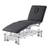 Brom Coinfycare Electric Table: Three Sections, Adjustable Height, Adjustable Backrest, and Ergonomic Design for Aesthetics and Physiotherapy - Without safety lock: Gray with white structure - Reference: EL03E.1.A66.WF
