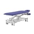 Pehr Coinfycare Electric Table: Two Sections, Motorized Height Adjustment, and Adjustable Backrest for Professional Aesthetics and Physiotherapy - Without safety lock: Blue with white structure - Reference: EL11.1.A10.WF