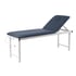 Coinfycare Fix Fixed Stretcher: Two-section, Professional for Physiotherapy and Massage with Adjustable Backrest and Antibacterial Upholstery - Models: Blue with white structure - Reference: FIXMT02.A10.WF Coinfycare Fix Fixed Stretcher: Two-section, Professional for Physiotherapy and Massage with Adjustable Backrest and Antibacterial Upholstery - Models: Blue with white structure - Reference: FIXMT02.A10.WF