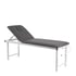 Coinfycare Fix Fixed Stretcher: Two-section, Professional for Physiotherapy and Massage with Adjustable Backrest and Antibacterial Upholstery - Models: Gray with white structure - Reference: FIXMT02.A66.WF Coinfycare Fix Fixed Stretcher: Two-section, Professional for Physiotherapy and Massage with Adjustable Backrest and Antibacterial Upholstery - Models: Gray with white structure - Reference: FIXMT02.A66.WF