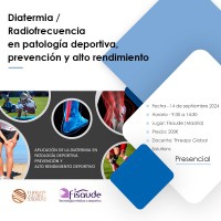 RADIOFREQUENCY DIATERMY IN SPORTS PATHOLOGY, PREVENTION AND HIGH PERFORMANCE - ON-SITE - 9-14-2024