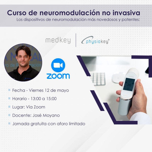 NEUROMODULATION COURSE WITH MEDKEY AND PHYSIOKEY - VIA ZOOM - FREE - 05-12-2023