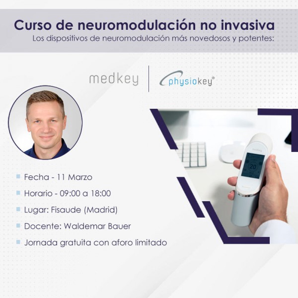 NEUROMODULATION COURSE WITH MEDKEY AND PHYSIOKEY - PRESENTIAL - FREE - 03-11-2023