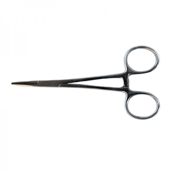 Stainless Steel Mosquito Forceps Straight Tip 12 cm: Safety lock