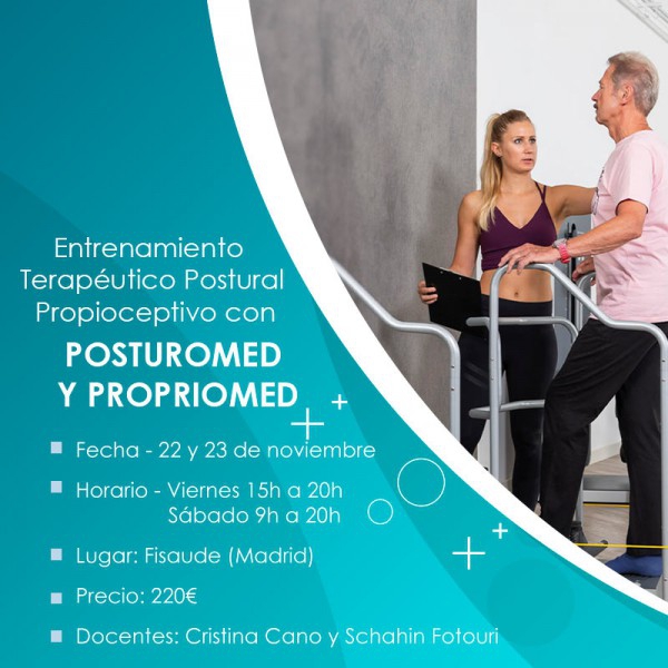 PROPRIOCEPTIVE POSTURAL THERAPEUTIC TRAINING WORKSHOP WITH THE POSTUROMED AND PROPRIOMED- IN-PERSON - NOVEMBER 22 AND 23 - 2024