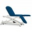 Electric stretcher: three bodies, chair type, with height adjustment, straight rise without lateral displacement and independent leg supports (two models available)