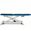 Electric stretcher: three bodies, chair type, with height adjustment, straight rise without lateral displacement and independent leg supports (two models available)