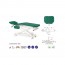 Three-section electric Ecopostural stretcher white multifunctional scissors with peripheral control (198 x 50 cm)