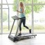 T-R01 folding treadmill: stands out for its minimal folding dimensions and low weight