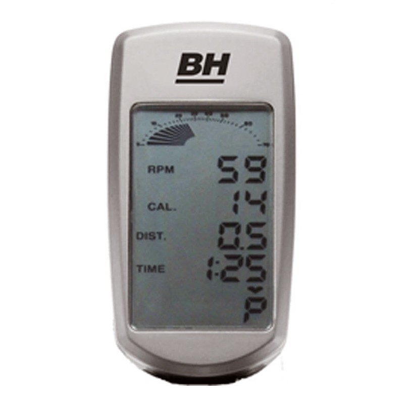 Indoor bike rex electronic bh fitness equipped with lcd monitor