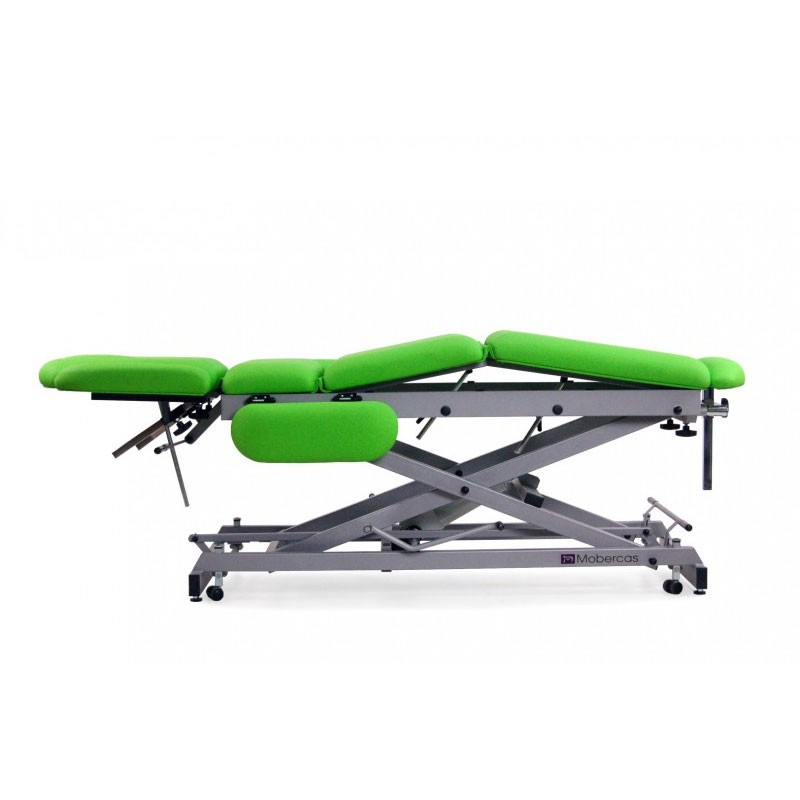 Multifunctional hydraulic stretcher for osteopathy of 9 bodies with
