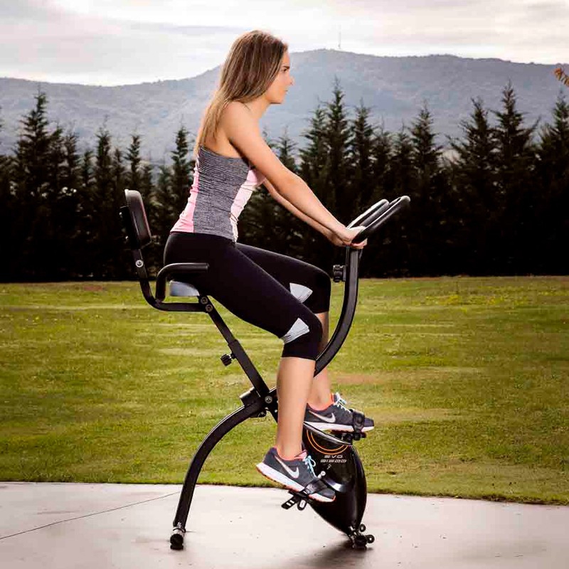 exercise bike with backrest uk
