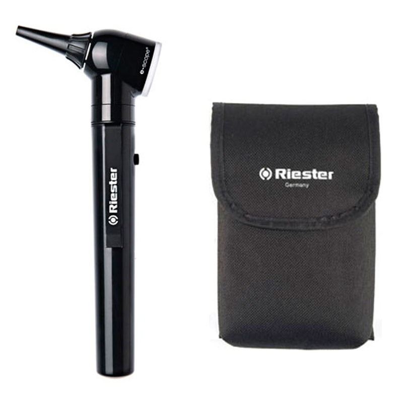 Riester escope otoscope, direct illumination, vacuum 2.7 v in bag (2