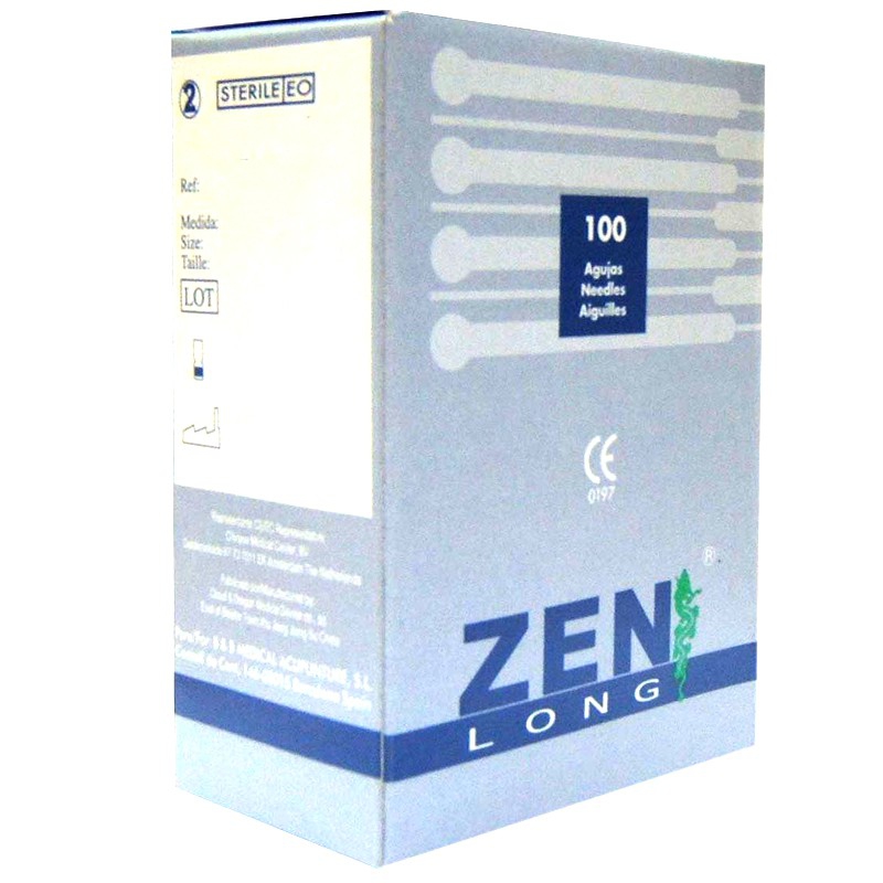 Acupuncture needles japanese premium steel handle type zenlong 0.20x30