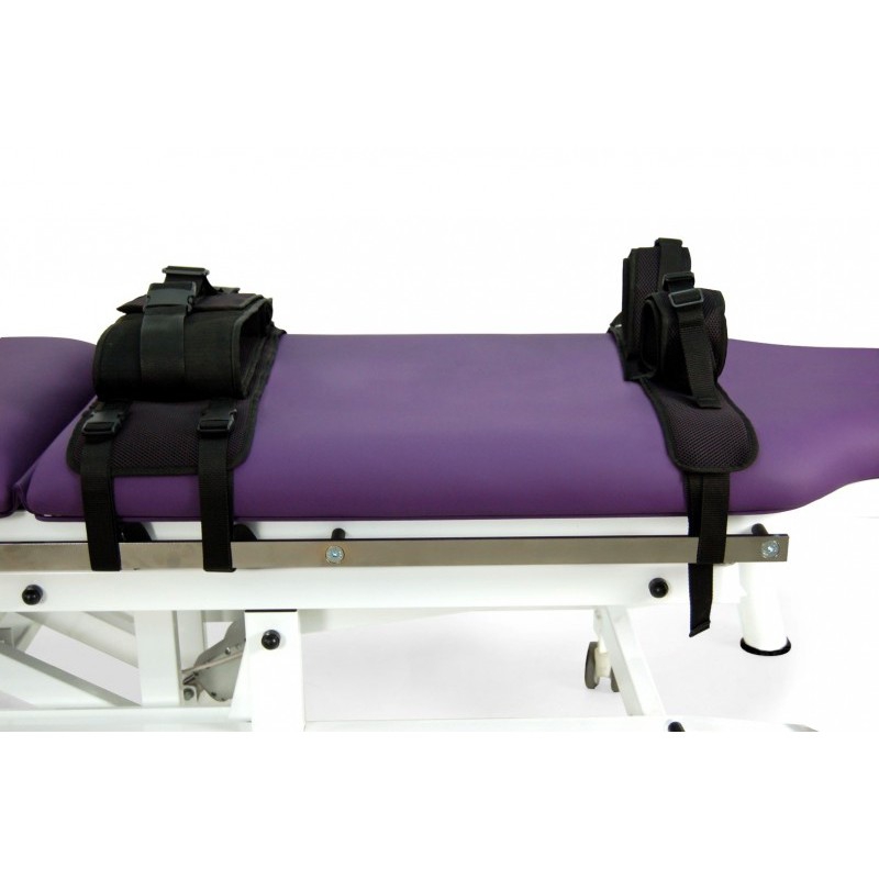 Standing electric stretcher two bodies with two heightadjustable
