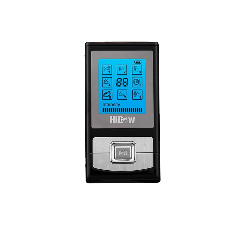 Acuxp micro hidow tens + ems electrostimulator: 8 programs, 2 output