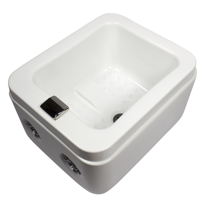 Portable bathtub for healthy pedicure complies with sanitary