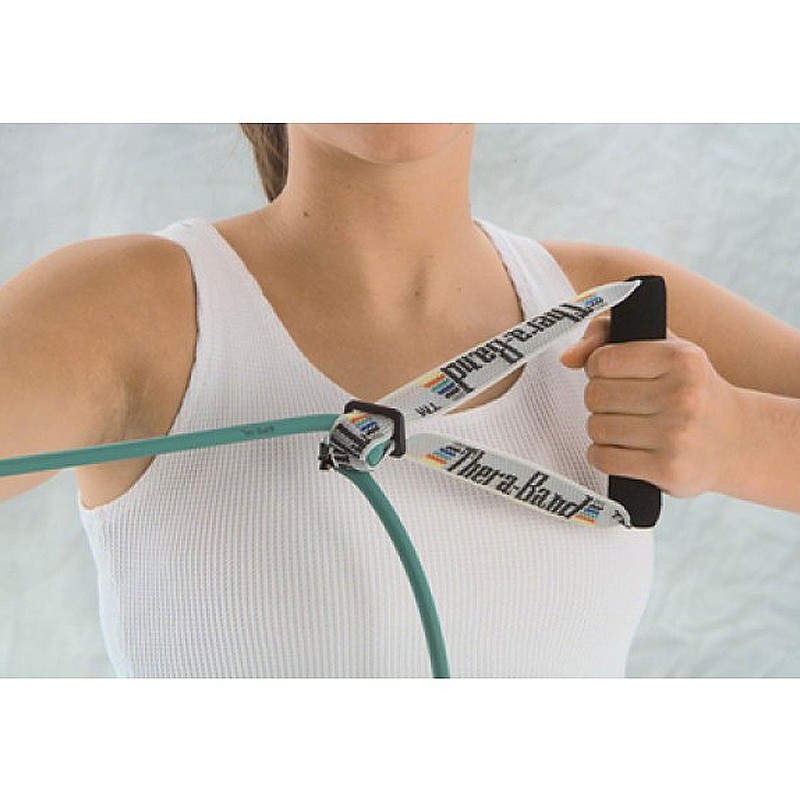 Theraband handles allows placing elastic bands and tubes (2 handles