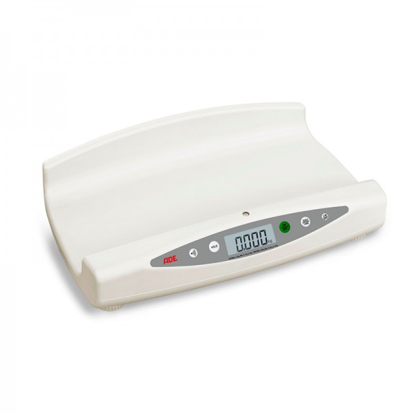 ADE approved electronic baby scale: Class III with 20 kg capacity ADE approved electronic baby scale: Class III with 20 kg capacity