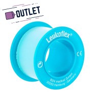 Leukoflex plastic tape 2.5cm x 5m - LAST UNITS