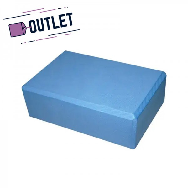 Yoga Foam Brick 23 x 15 x 7.5 cm: Help for correct posture - OUTLET Yoga Foam Brick 23 x 15 x 7.5 cm: Help for correct posture - OUTLET