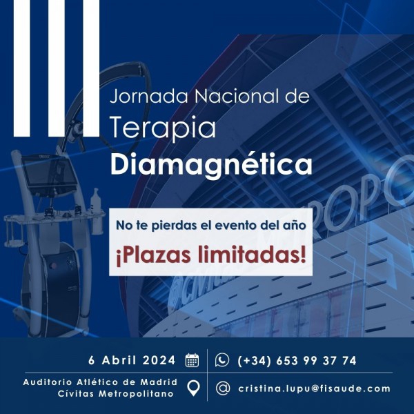 III NATIONAL DIAMAGNETIC THERAPY DAY - April 6, 2024 - Cívitas Metropolitano - IN-PERSON