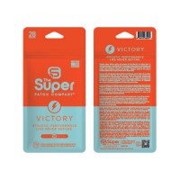 Victory Super Patch - 28 Patch Pack: Vibrotactile stimulation that can improve energy, balance, endurance, and strength Victory Super Patch - 28 Patch Pack: Vibrotactile stimulation that can improve energy, balance, endurance, and strength