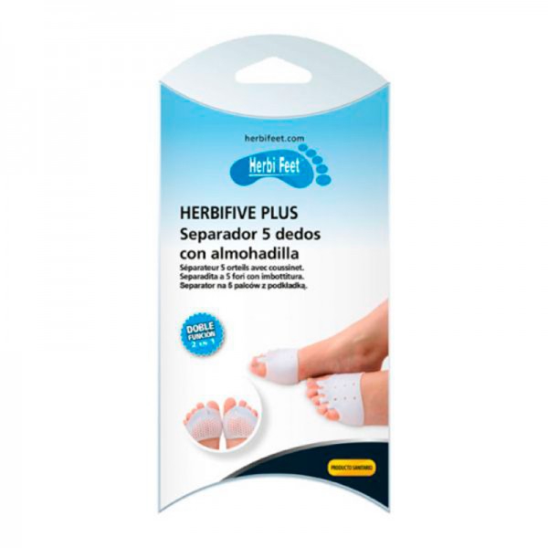Herbifive Plus: 5-Toe Separator with Pad Herbifive Plus: 5-Toe Separator with Pad