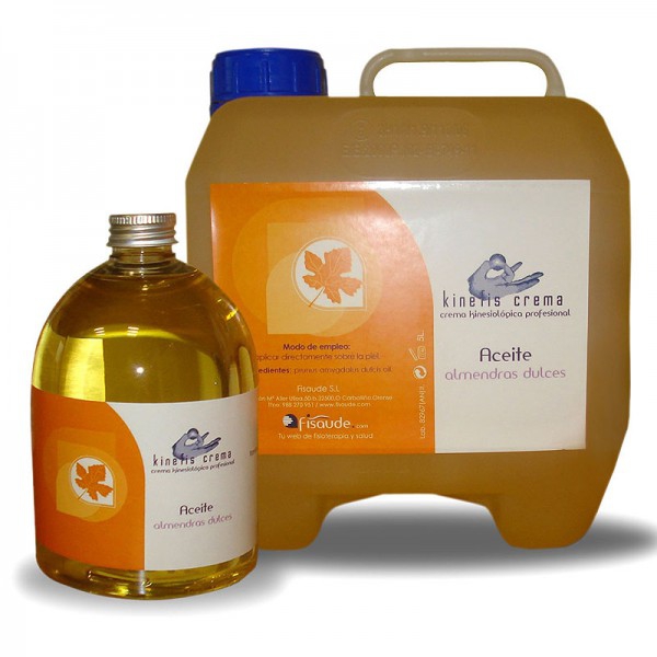 100% Pure Almond Oil (5 liter carafe) + 1 Almond Oil Bottle 500 ml of GIFT