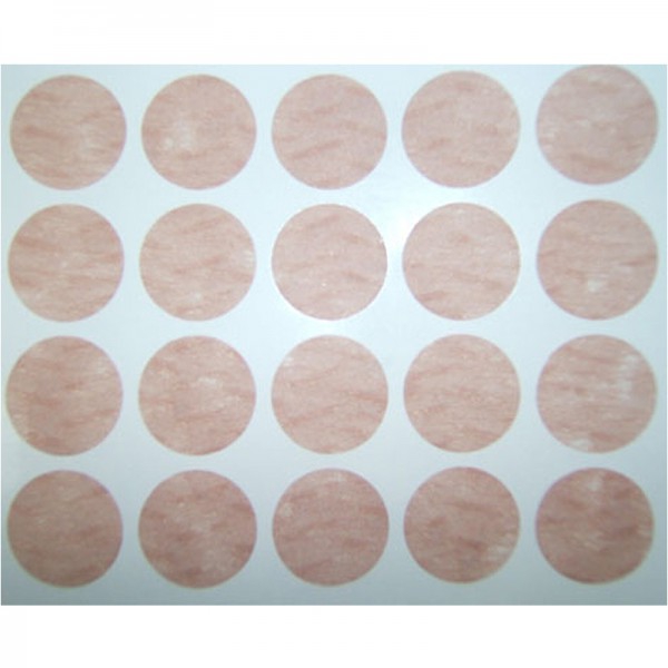 Breathable Hypoallergenic Circular Paper Adhesive 24 mm (120 units)