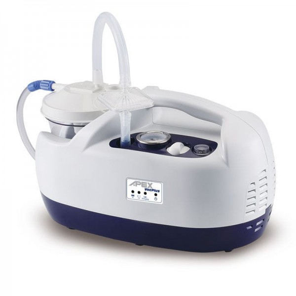 VacPlus Portable Aspirator (24 l / min): Ideal for hospital use and use in mobile units VacPlus Portable Aspirator (24 l / min): Ideal for hospital use and use in mobile units