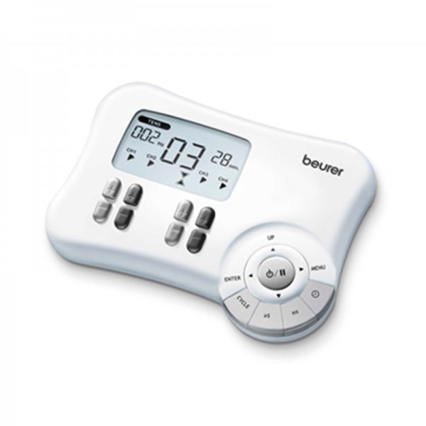 Beurer EM-80: 3-in-1 digital electrostimulator for pain relief, toning, and relaxation Beurer EM-80: 3-in-1 digital electrostimulator for pain relief, toning, and relaxation