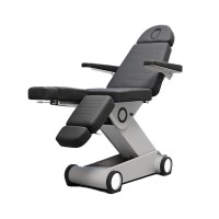 Blight 503 Podiatric Stretcher Chair: Electric with three motors that control the height, inclination of the backrest and seat