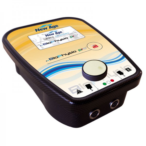 Professional Electroestimulador Biophysio Pro (Tens + Ems + iontophoresis) with 10 Waveforms, 53 programs and 2 Channels