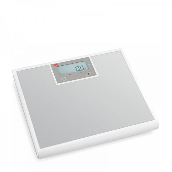ADE electronic floor scale: ideal for daily use in hospitals, clinics and doctors' offices ADE electronic floor scale: ideal for daily use in hospitals, clinics and doctors' offices