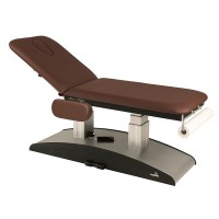 Ecopostural electric stretcher: Vertical elevation, folding arms, two bodies and 20º negative reclining head (62 x 188cm)